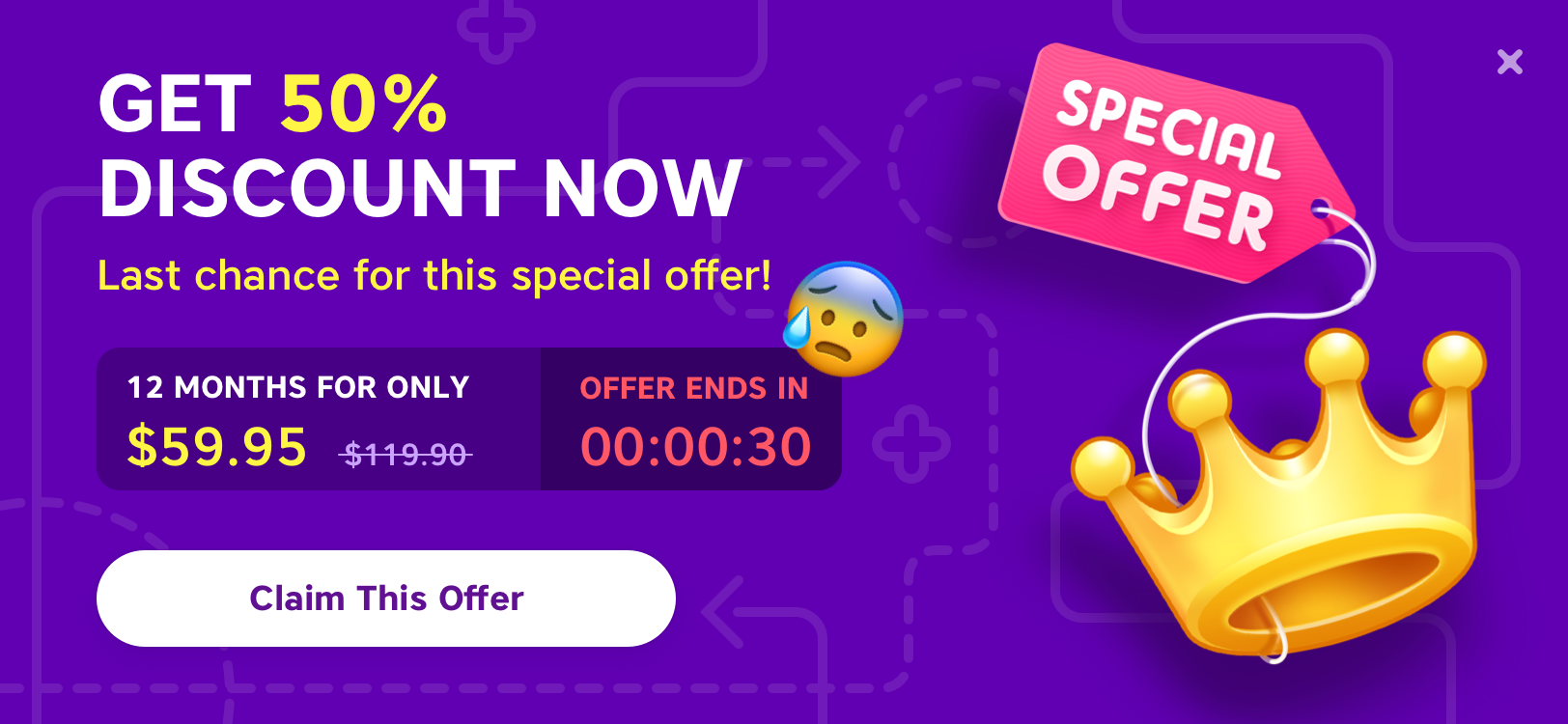 IAP _SpecialOffer_Short timer – iPhoneX